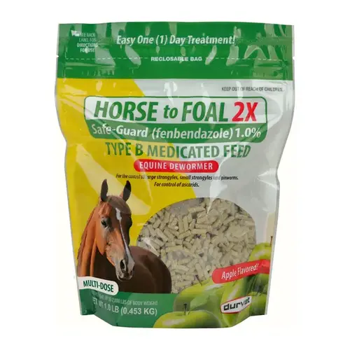 HORSE TO FOAL 2X SAFE-GUARD DEWORMER