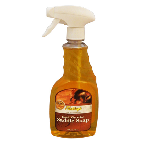 FIEBING COMPANY INC LGSS00P016Z Liquid Glycerine Saddle Soap Spray 16-oz