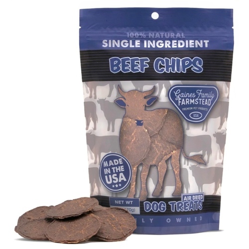 BEEF CHIPS 6OZ GAINES PET