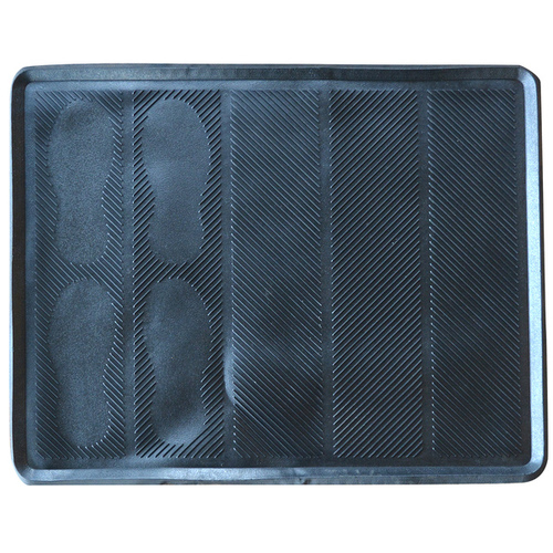 BUFFALO RBTRYXL AmeriHome XL Rubber Boot Mat Tray 32" x 40"