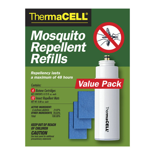 Thermacell R4 Insect Repellent Refill Refills Cartridge For Mosquitoes 0.4 oz