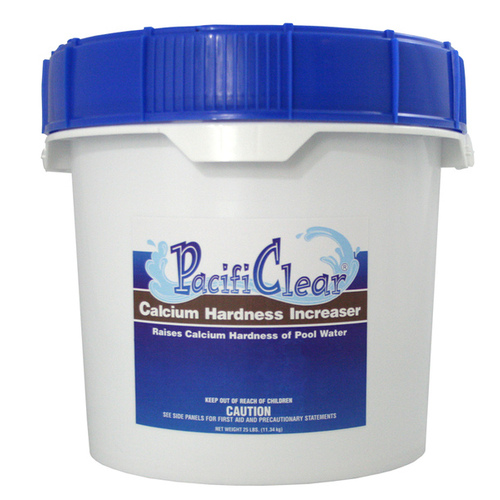 PacifiClear F086025025PC Calcium Hardness Increaser, 25 lb Pail, White