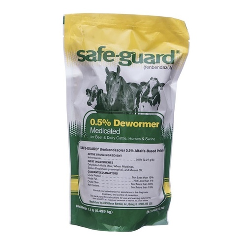 SAFEGUARD ADM-D1258XJL2A Safe-Guard .5% Pellets 1-LB Bag