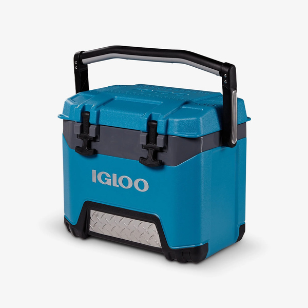 IGLOO CORPORATION 50182 Trailmate Heavy-Duty Cooler, Carbonite/Obsidian Color, 25 Qt., 38 Can Capacity