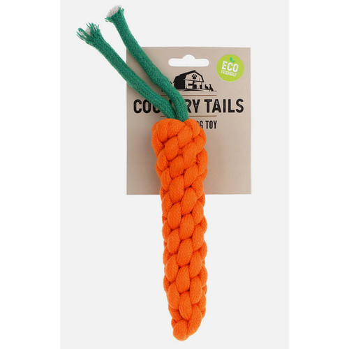 Country Tails Toy Carrot Rope