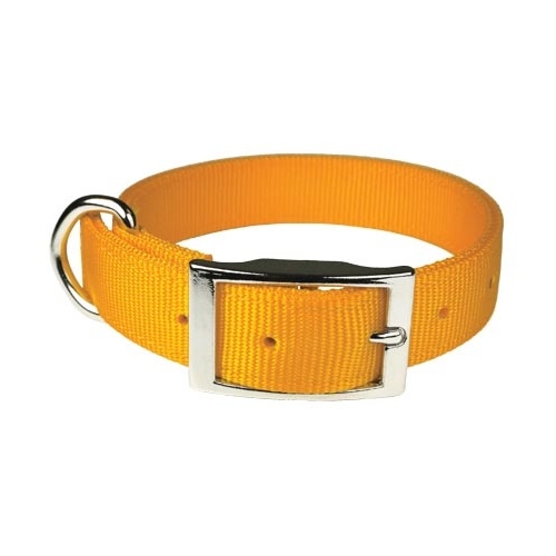 Omnipet 08602755 Nylon Dog Collar 5/8" x 14" - Neon Orange