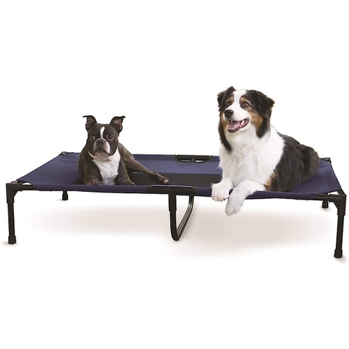 K & H PET PRODUCTS 100213551 K & H Pet Cot - X-Large Navy - 32" x 50" x 9"