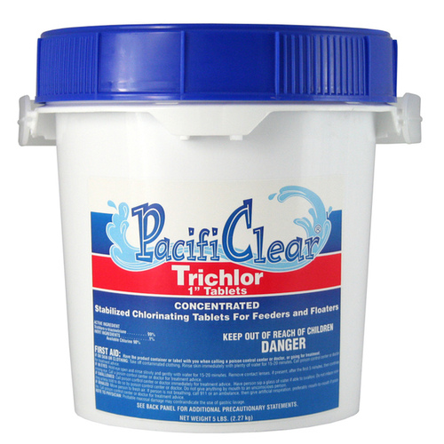 Trichlor 1" Tablets - 5# Pail