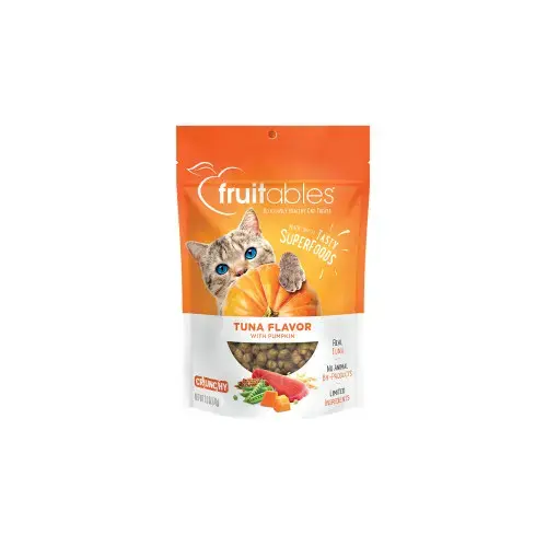 Fruitables Cat Treats 2.5oz.-Tuna & Pumpkin