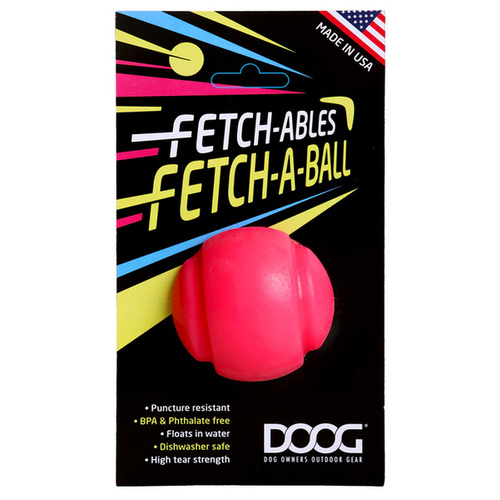 DOOG USA FFB01 Fetchable Ball - Pink