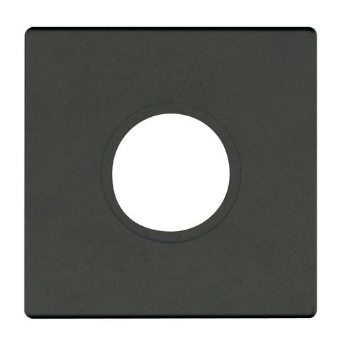 2-5/8" Contemporary Square Passage Rose Pair Oil Rubbed Bronze Finish