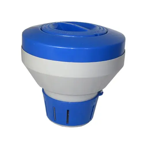 JED POOL TOOLS INC 10-445 Floating Chlorine Dispenser 8" H Blue/Grey