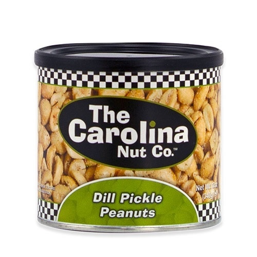 The Carolina Nut Company 11004 Dill Pickle Peanuts - 12 ounce can