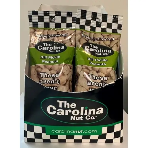 Dill Pickle Flavored Peanuts Counter Caddy - 1.75 ounce packs