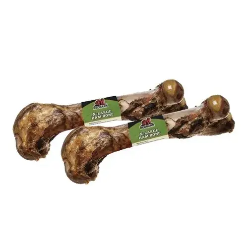 Bone Naturals Pork Ham Grain Free For Dogs 9" - pack of 20