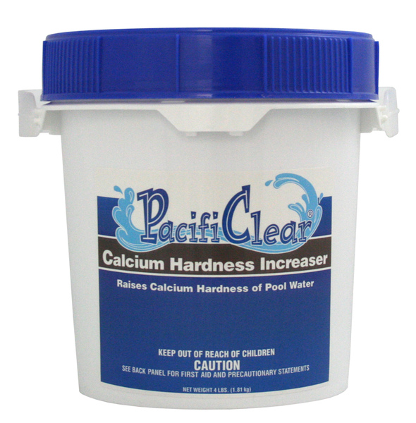 PacifiClear F086004032PC Calcium Hardness Increaser, 4 lb Pail, White