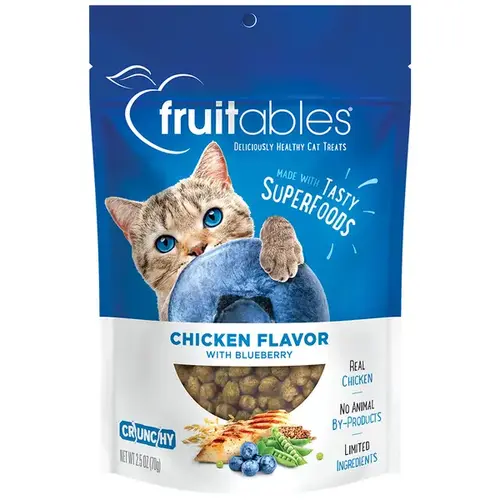 FRUITABLES CAT TREAT 2.5OZ 044-1030607 SALMON