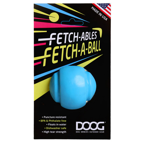 DOOG USA FFB02 Fetchable Ball - Blue