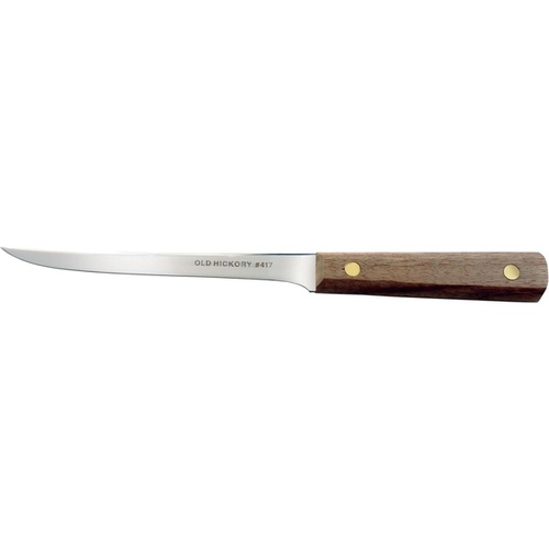 Ontario Knife 1270 Old Hickory 6" Fillet Knife Stainless Steel Hardwood Handle