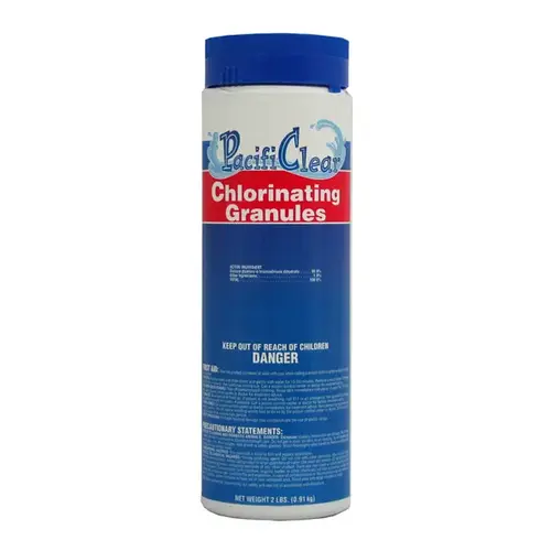PacifiClear F135002024PC Multi-Shock Pool Chemical, 4 lb Bottle, Granular