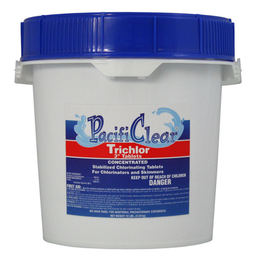 Trichlor 3" Tablets 10# Pail