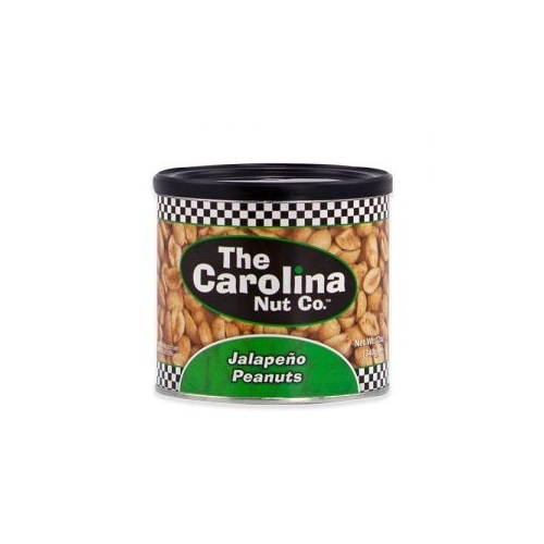 The Carolina Nut Company 11045-XCP6 Peanuts Jalapeno 12 oz Can - pack of 6