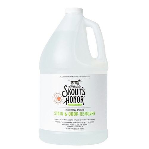 Skout's Honor SH16SO128 Skout's Honor Professional Strength Stain & Odor Remover - 1 Gallon