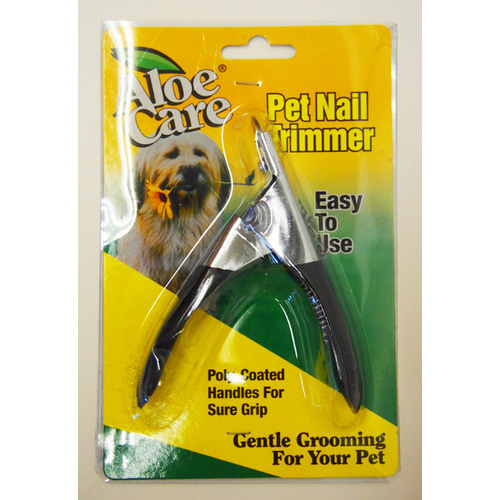 06660 Pet Nail Trimmer, Super-Grip, Poly, Cat, Dog Black