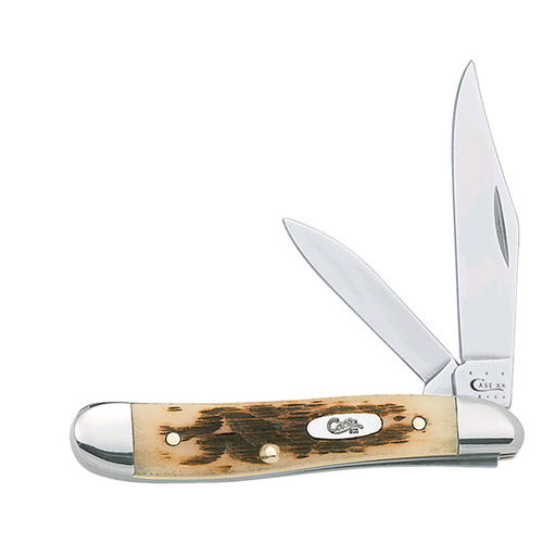 Amber Bone Stainless Steel Peanut