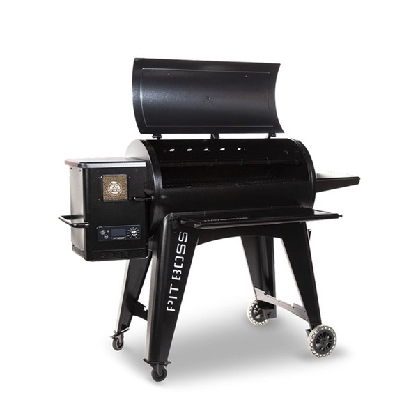 Pit Boss 10528 Pellet Grill, 40,000 Btu, 1150 sq-in Primary Cooking Surface, Steel Body, Black