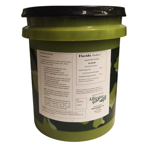 Liquid Pond Fertilizer 10-34-00 5-Gallons