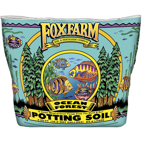 FoxFarm 690044 FoxFarm Ocean Forest Plant Garden Potting Soil Mix - 3 cubic feet