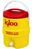 Igloo 421 Water Cooler Red/Yellow 2 gal Red/Yellow