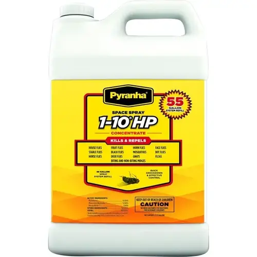 Pyranha 1/10-HP-55 Space Spray Insecticide 1-10 HP Concentrate 2.5-Gallon