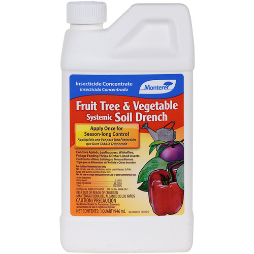 Monterey LG 6274 Insect Killer Fruit Tree & Vegetable Soil Drench Liquid Concentrate 32 oz