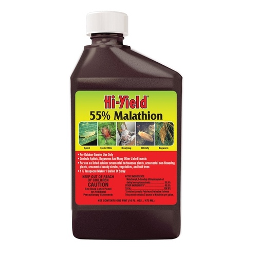 Insect Killer 55% Malathion Spray Liquid Concentrate 16 oz