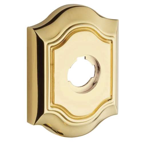 Estate Solid Brass Rosette Pair