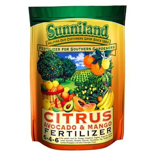 Sunniland 120238 Plant Fertilizer Avocado and Mango 6-4-6 20 lb