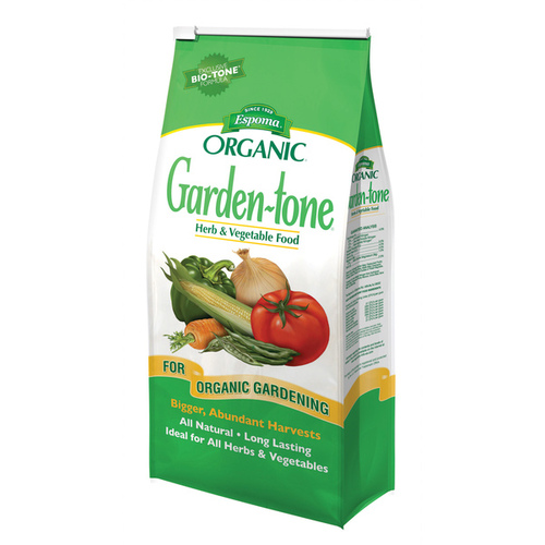 Espoma 003049 Garden-tone Plant Food, 4 lb Bag, Granular, 3-4-4 N-P-K Ratio