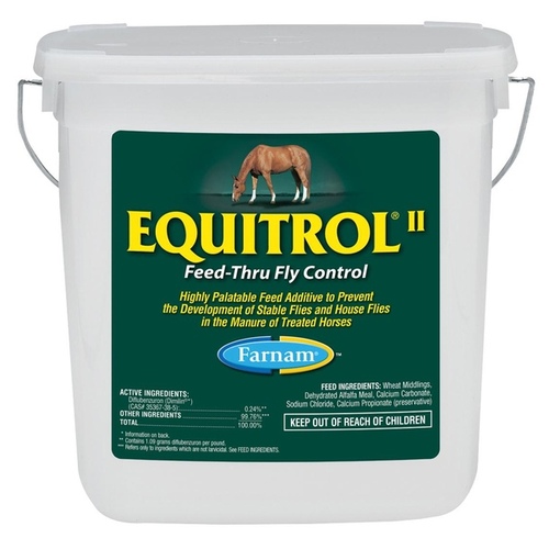 CENTRAL LIFE SCIENCE 100515888 Equitrol II Feed-Thru Fly Control 20 lb
