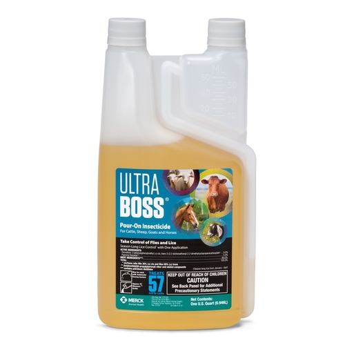 ULTRA BOSS POUR-ON INSECTICIDE - QUART