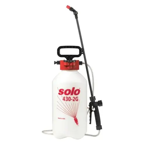Solo 430-2G Handheld Sprayer, 2 gal Tank, HDPE Tank, 4 ft L Hose