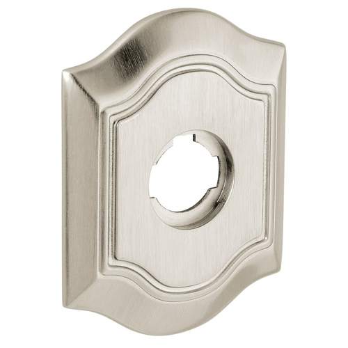 3-1/4" Bethpage Single Dummy Rose Lifetime Satin Nickel Finish