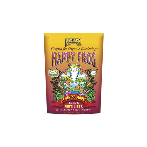 FoxFarm FX14660 Happy Frog Japanese Maple Dry Fertilizer 4-lb Bag