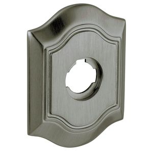 BALD ROSETTE X 3.25 IN. PRIVACY -PAIR, Antique Nickel