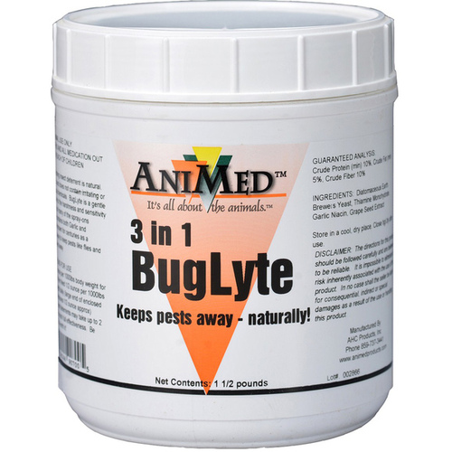 AHC Products Inc - AniMed 053-90700 BugLyte Insect Repellant for Horses 1.5-lbs