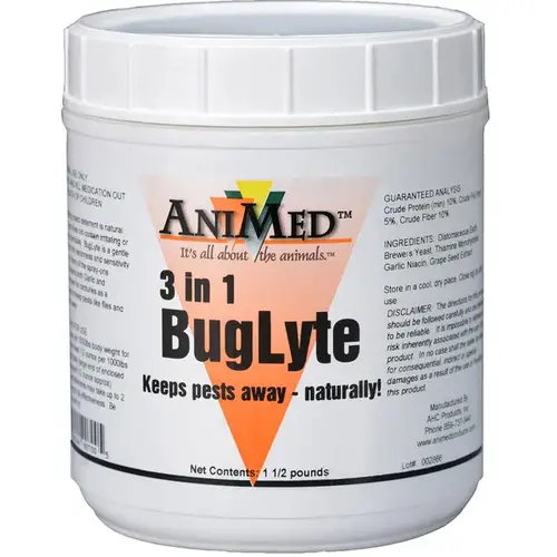 BugLyte Insect Repellant for Horses 1.5-lbs