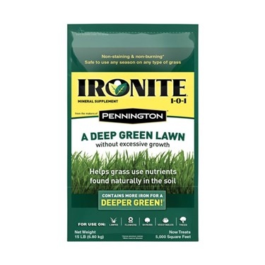 Pennington 100544883 Lawn Fertilizer Ironite All-Purpose For All Grasses 5000 sq ft