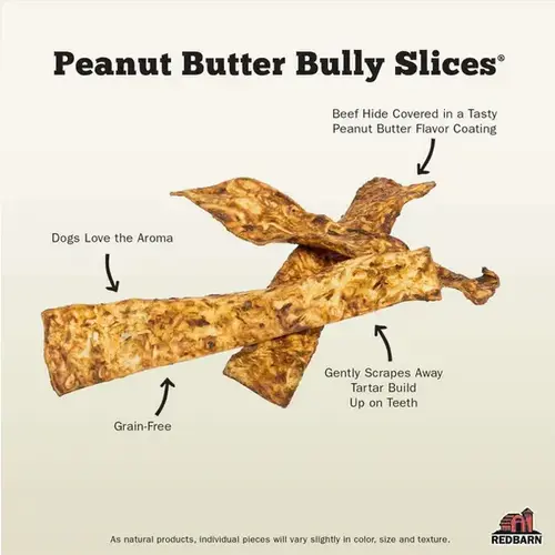 Bully Slices Peanut Butter Flavor - Bulk/6 lbs.