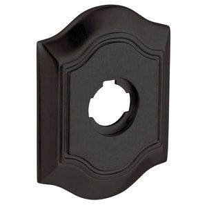 3-1/4" Bethpage Privacy Rose Pair Distressed Oil Rubbed Bronze Finish